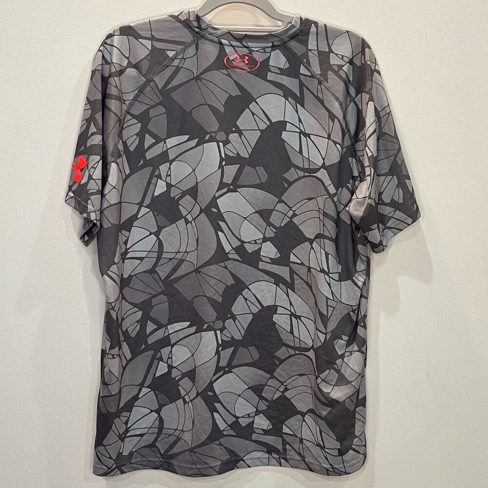 Under‎ Armour Steph Curry Short Sleeve Shirt - Gray - Men's Size XL - Picture 3 of 4